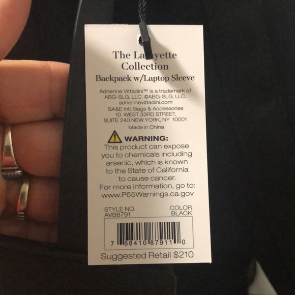 Black Backpack - Picture 3 of 7